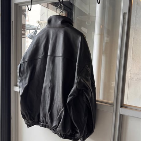 ssstein　  SHEEP LEATHER STAND COLLAR JACKET