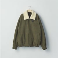 ssstein　  DETATCHABLE COLLAR BRITISH TWEED JACKET