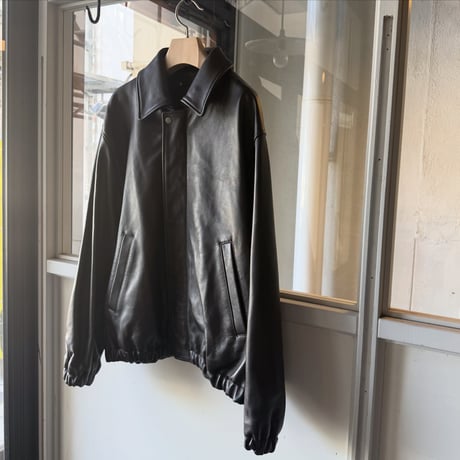 ssstein　  SHEEP LEATHER ZIP SHORT JACKET