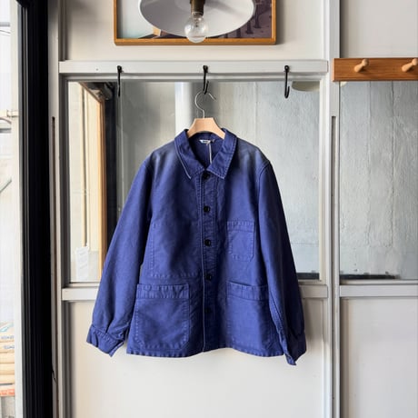 AURALEE　GARMENT-DYED ORGANIC COTTON HEAVY MOLESKIN COVERALL