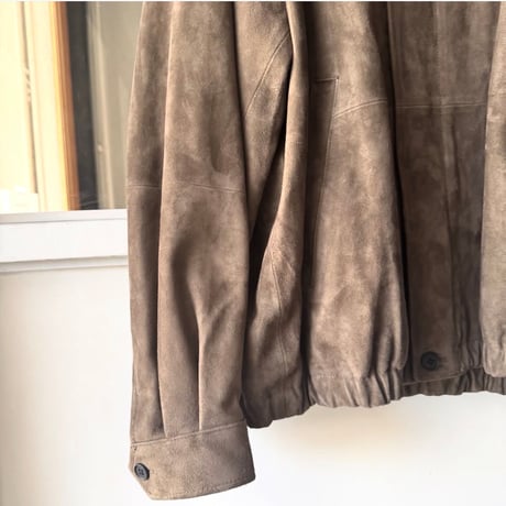 ssstein　  GOAT SUEDE ZIP JACKET