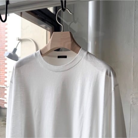 COMOLI　THINコットン 長袖Tシャツ