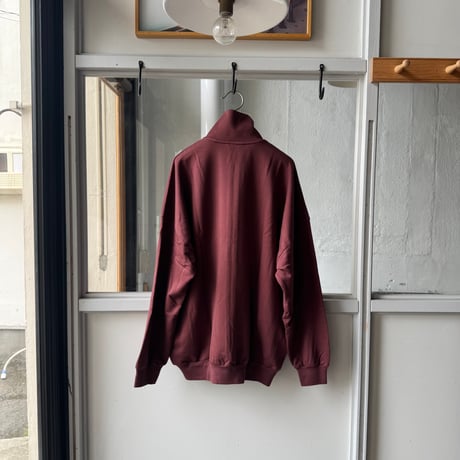 AURALEE　SUPER HIGH GAUGE SWEAT ZIP BLOUSON