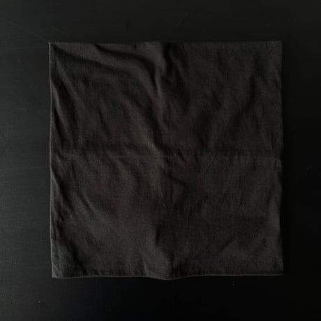COMOLI　THINコットン ネックウォーマー《BLACK》