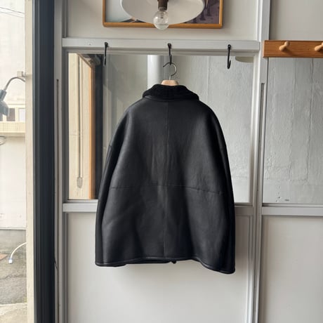 AURALEE　MERINO MOUTON ZIP BLOUSON