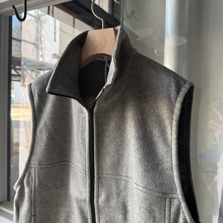 AURALEE　PURE SILK COMFORT FLEECE VEST