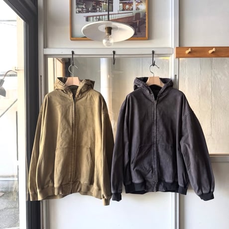ssstein　  SULFUR DYED OXFORD VINTAGE HOOD JACKET