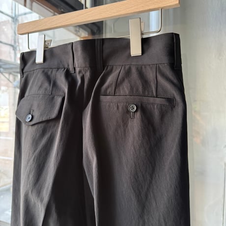 Antwort　COTTON GABARDINE WIDE PANTS