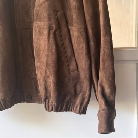 ssstein　  GOAT SUEDE ZIP JACKET
