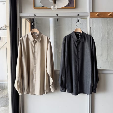 AURALEE　SUPER LIGHT WOOL SHIRT