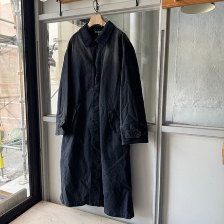 AURALEE　GARMENT-DYED ORGANIC COTTON HEAVY MOLESKIN COAT