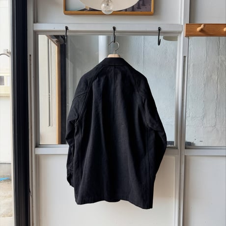 COMOLI　ブラックデニム ワークジャケット