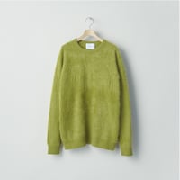 ssstein　  CASHMERE SHAGGY CREW NECK LS