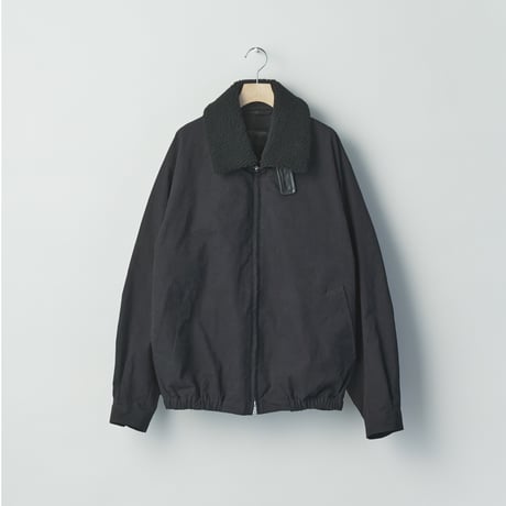 ssstein　  DETATCHABLE COLLAR RESIN-FINISH COTTON JACKET