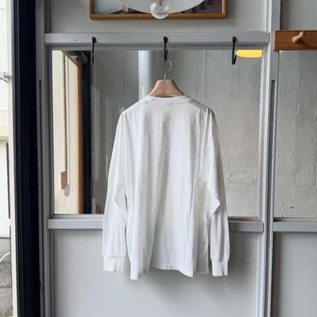 COMOLI　THINコットン 長袖Tシャツ