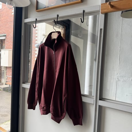 AURALEE　SUPER HIGH GAUGE SWEAT ZIP BLOUSON