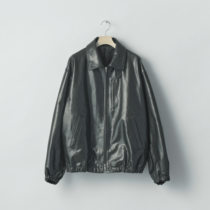 ssstein CALF ZIP SHORT JACKET | Less Higashi
