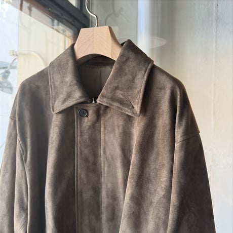 ssstein　  GOAT SUEDE ZIP JACKET
