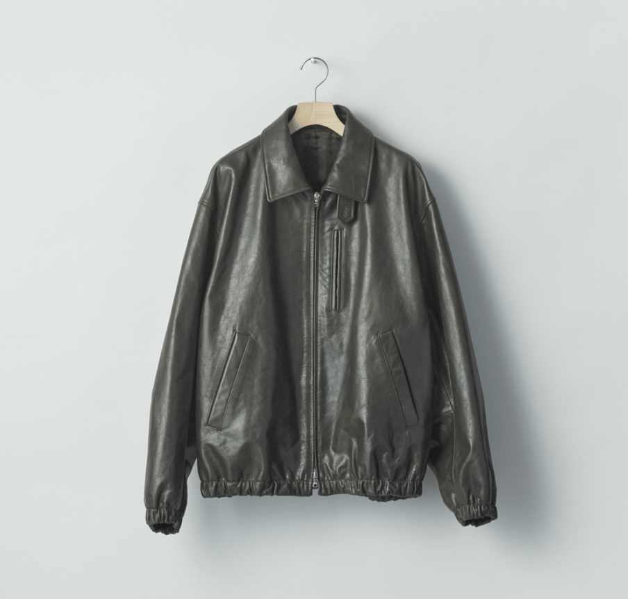 ssstein CALF ZIP SHORT JACKET | Less Higashi