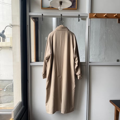 AURALEE　ULTRA FINE WOOL TWILL WOOL-LINED COAT