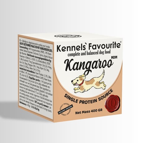 キャンペーン製品！Kennels Favourite　ソーセージボール　カンガルー　400ｇ（総合栄養食です）+もう1つの未発売！ソーセージボールプレゼント