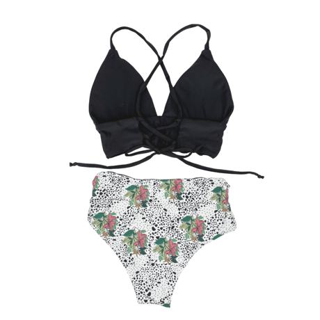 即納 Dalmatian flower ［A- string high waist］ #E050