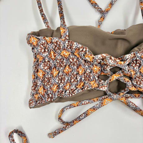 即納 DAMASK［Shirring bandeau］#E051
