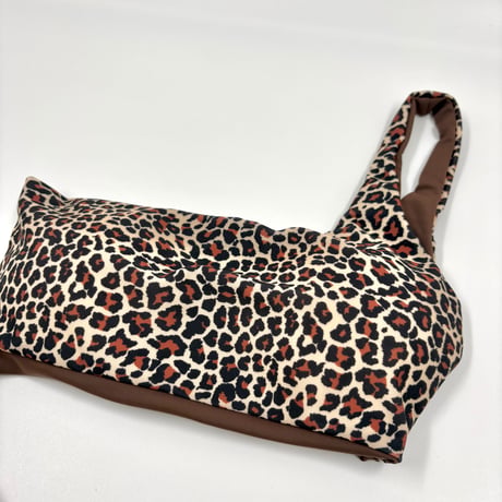 Leopard brown［One sholder］#E053