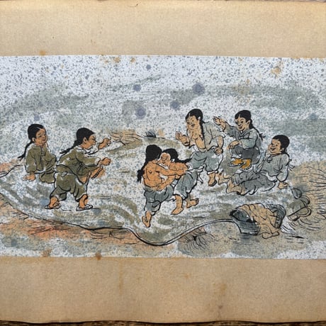 韓国の民画 ヴィンテージ