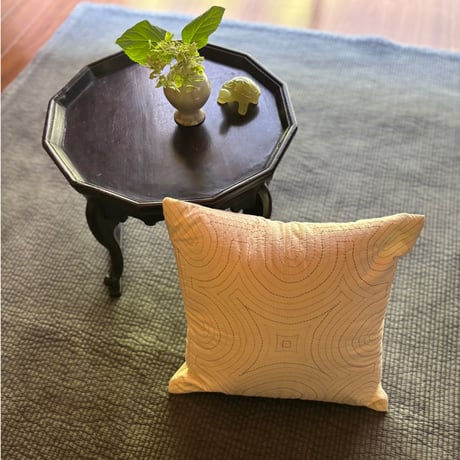 刺し子風クッションカバー ヴィンテージ