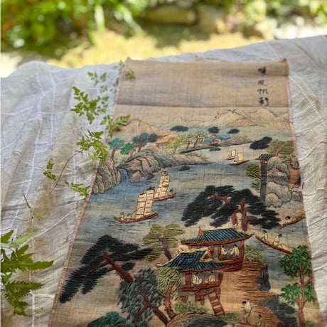 韓国の刺繍民画 ヴィンテージ