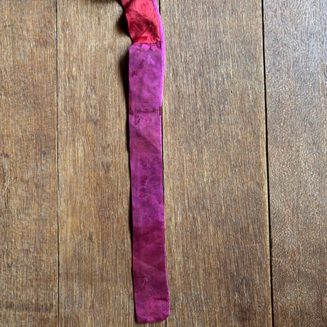 鶴の刺繍ポジャギ/アンティーク