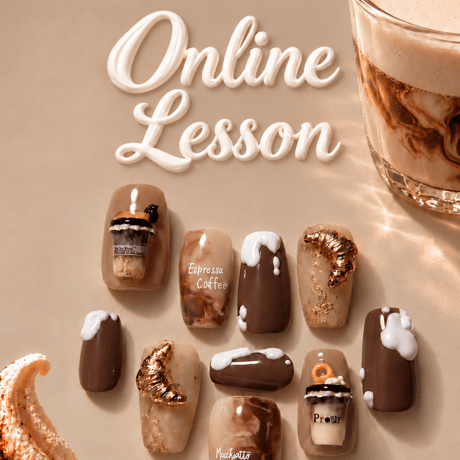 【数量限定】Sweet Drink Nail Lesson-専用モールド付-