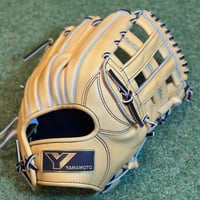 YAMAMOTO Pro Essential　硬式内野用　CG98IN  クリーム×紐ブラウン×ステッチブラウン　ダブルクロスウェブ