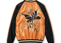 テーラー東洋スカジャン Acetate Souvenir Jacket “BLACK EAGLE” × “DRAGON HEAD”