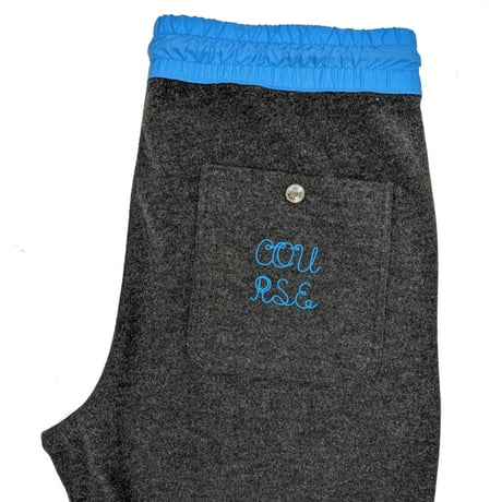 【新入荷】COURSE（コース） ジャージパンツ メンズ・レディース 日本製  グレー スエットパンツ （CR626001-90）