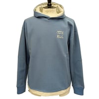 【新入荷】COURSE（コース） パーカー ジャージ  日本製  ブルー フーテッドスエット トレーナー （CR623004-81）