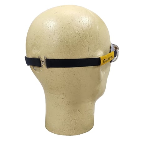 【新入荷】CHAPAL シャパル フランス製 羊革 ゴーグル(小)  グレーｘステッチ色グレー ヴィンテージカー クラシックカー レース ドライビング ギア（CH002-91）