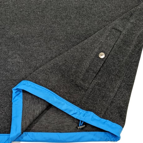 【新入荷】COURSE（コース） ハイネック ラグラントレーナー ジャージ メンズ・レディース 日本製グレー ジップアップネック スエット （ CR623002-90）