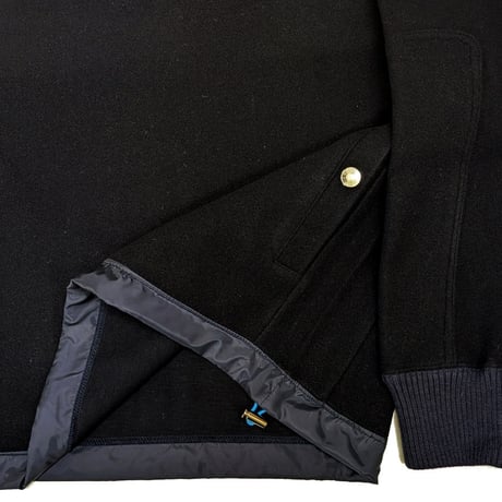 【新入荷】COURSE（コース） ハイネック ラグラントレーナー ジャージ メンズ・レディース 日本製 ネイビー 紺 ジップアップネック スエット （ CR623002-80）