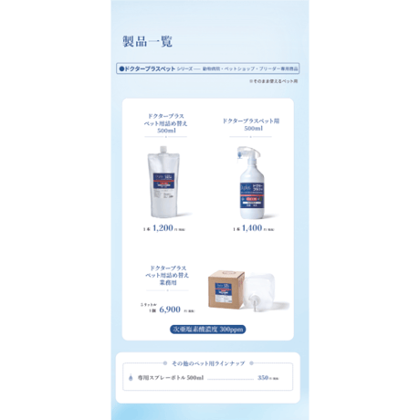 ドクタープラスペット用スプレー500ML