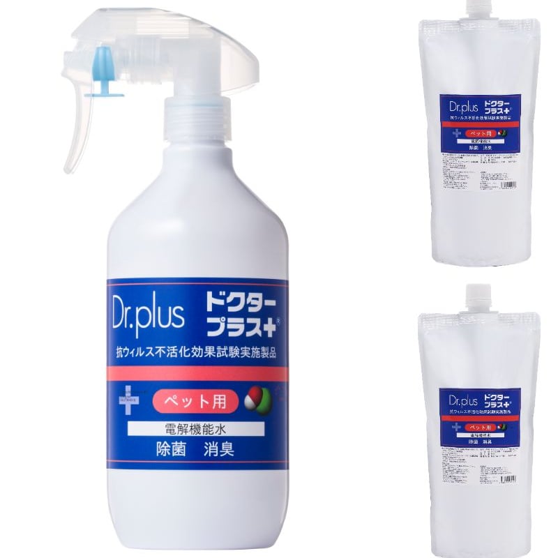 ドクタープラスペット用500ml3本セット | Dr.plus オンラインショップ