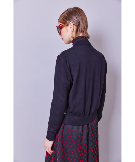 RITSUKO SHIRAHAMA　リツコシラハマ　Lamb Leather x　Knit