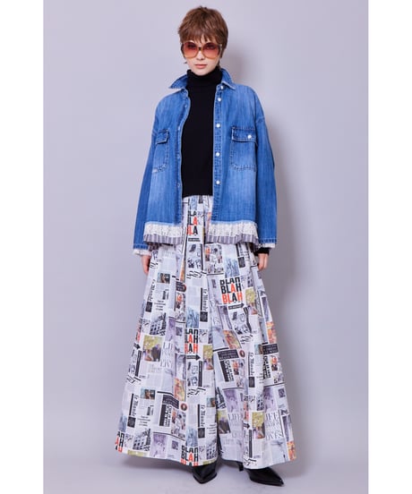 RITSUKO SHIRAHAMA　リツコシラハマ　DENIM 7.5onz