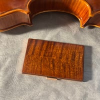 【一点もの】高級STRINGS　CARD　CASE（中央二枚板継ぎ）/ピンクゴールド