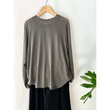 cashmere silk sheer jersey