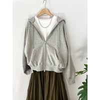 zip-up hoodie