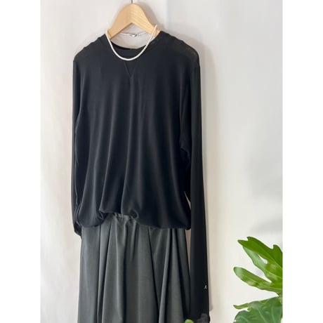 cashmere silk sheer jersey
