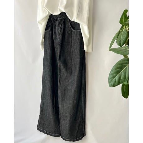 easy denim pants