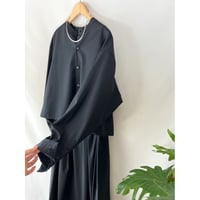 wool stretch blouse